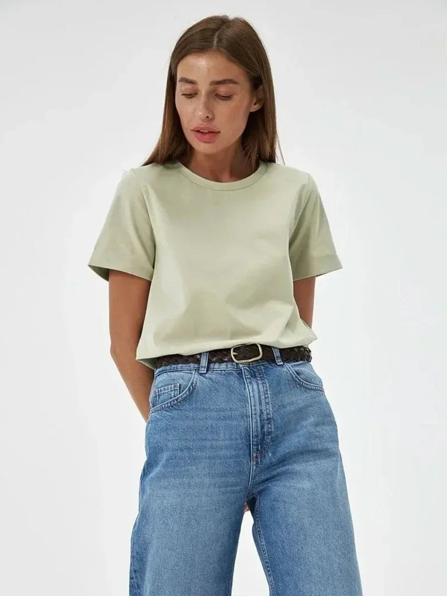 Noelle Essential Cotton Tee