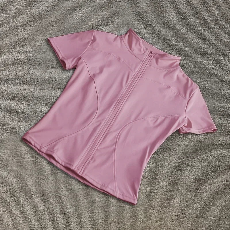 Nyra Performance Zip Tee