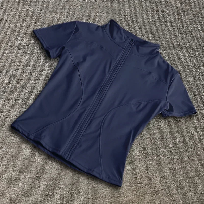 Nyra Performance Zip Tee