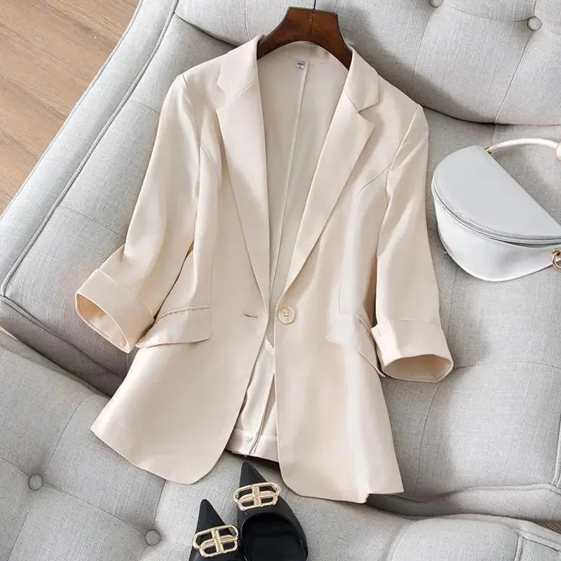 Elowen Tailored Summer Blazer