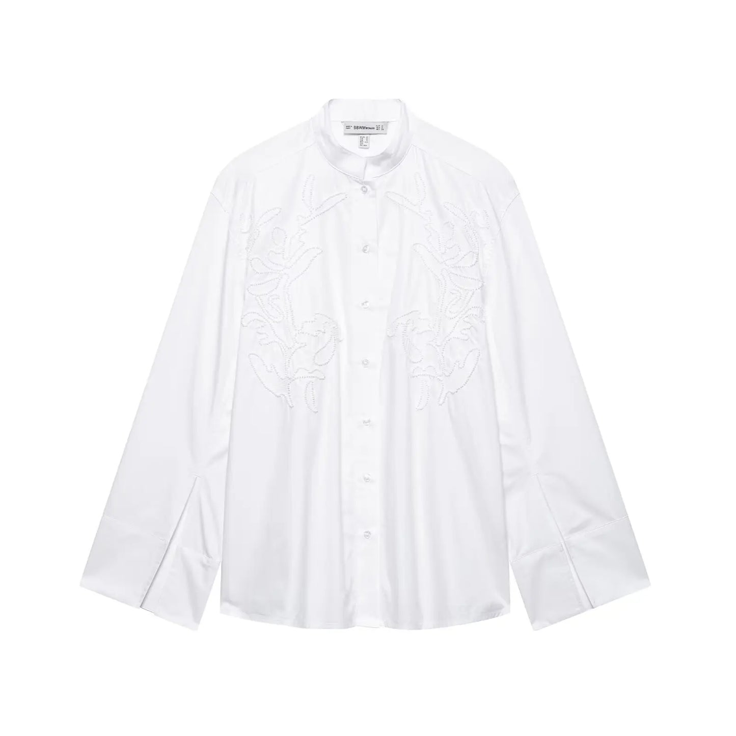 Eviane Embroidered Cotton Shirt