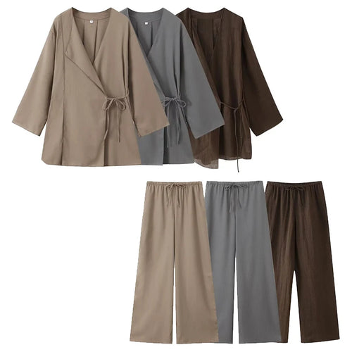 Elisia Tie-Waist Co-Ord Set
