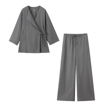 Elisia Tie-Waist Co-Ord Set