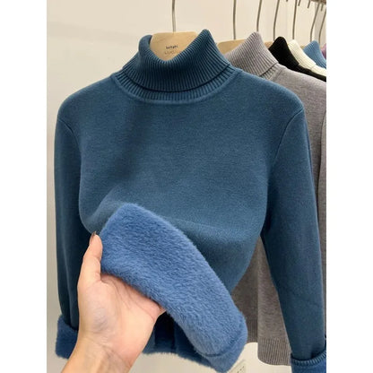 Mirelle High-Neck Wool Layer