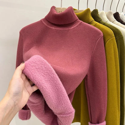 Mirelle High-Neck Wool Layer