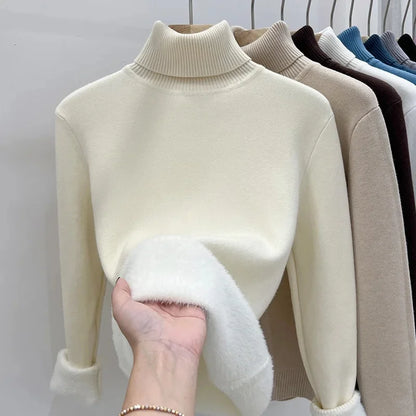 Mirelle High-Neck Wool Layer