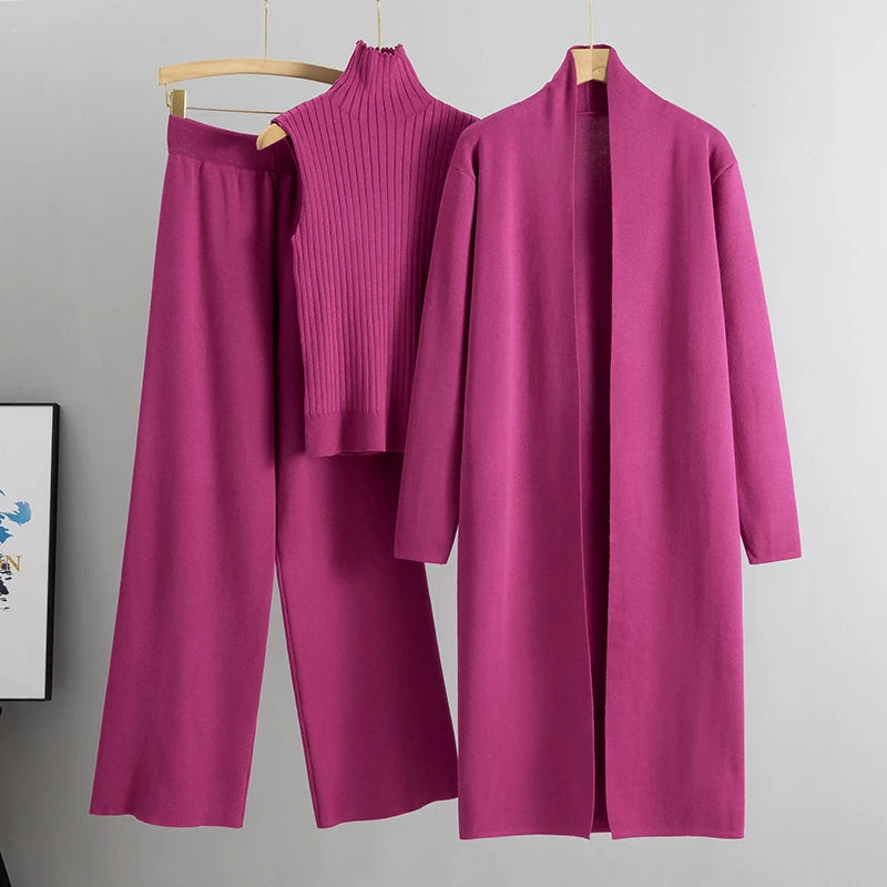 Serena Knitwear Trio