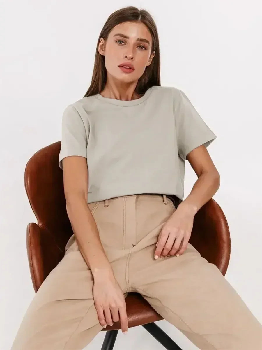 Noelle Essential Cotton Tee