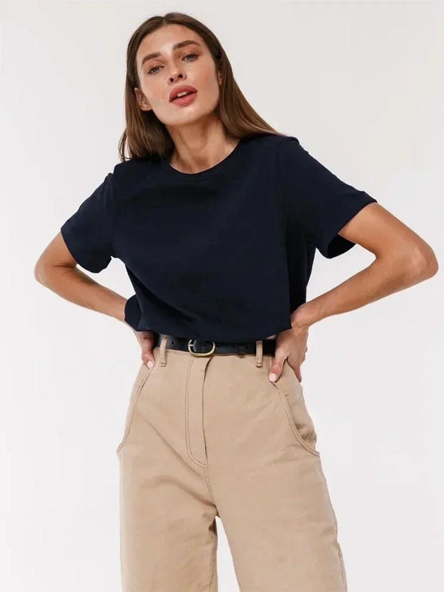 Noelle Essential Cotton Tee