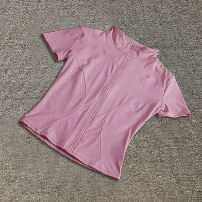 Nyra Performance Zip Tee