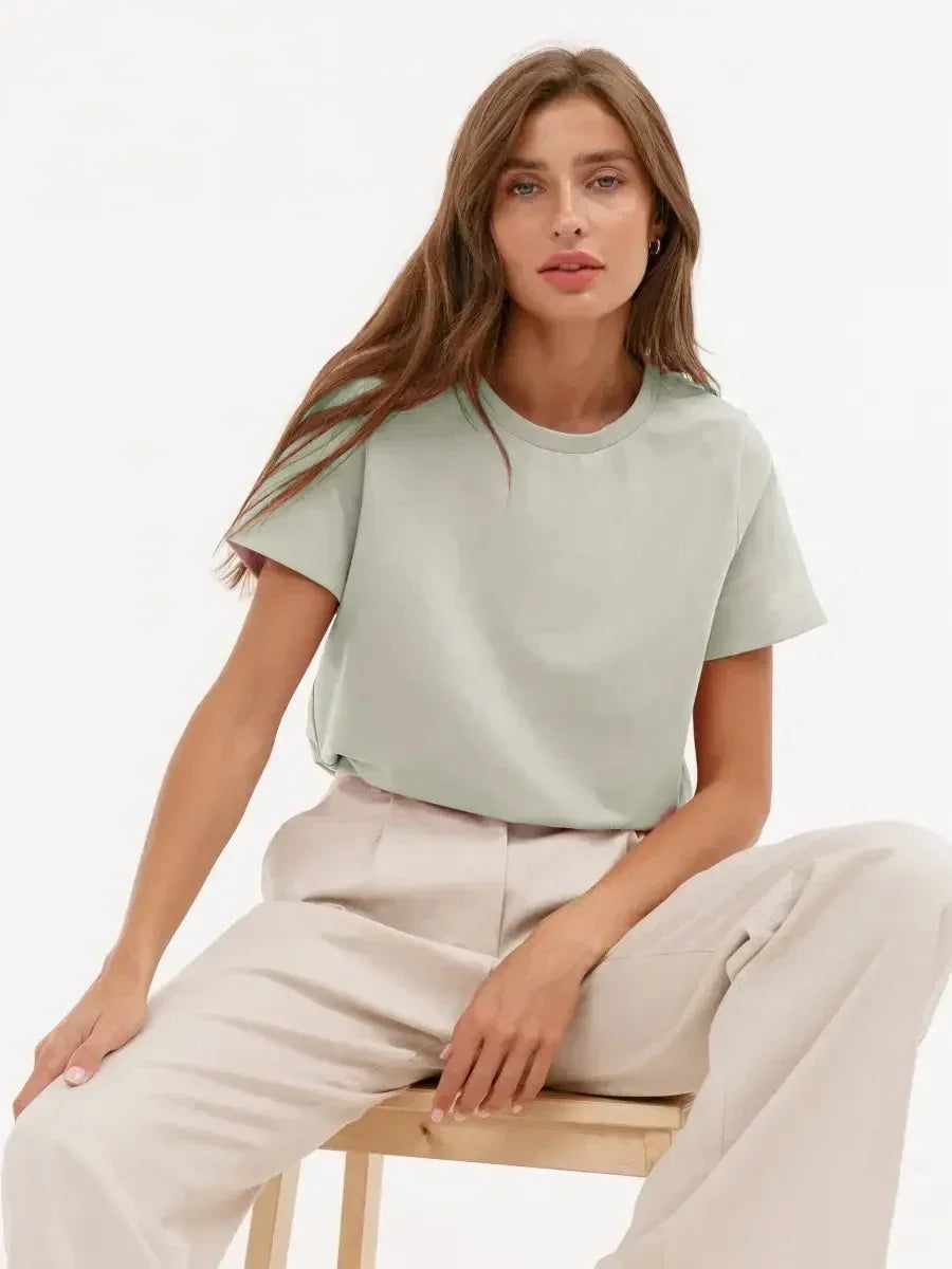 Noelle Essential Cotton Tee