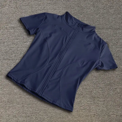 Nyra Performance Zip Tee