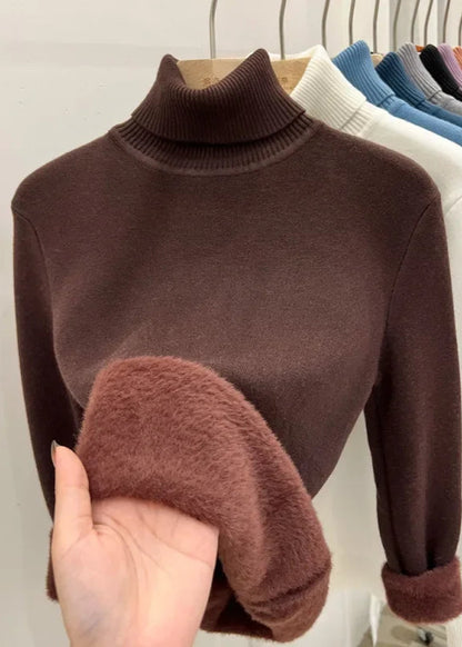 Mirelle High-Neck Wool Layer