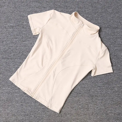 Nyra Performance Zip Tee
