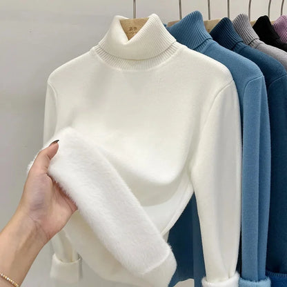 Mirelle High-Neck Wool Layer