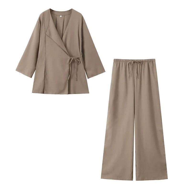 Elisia Tie-Waist Co-Ord Set