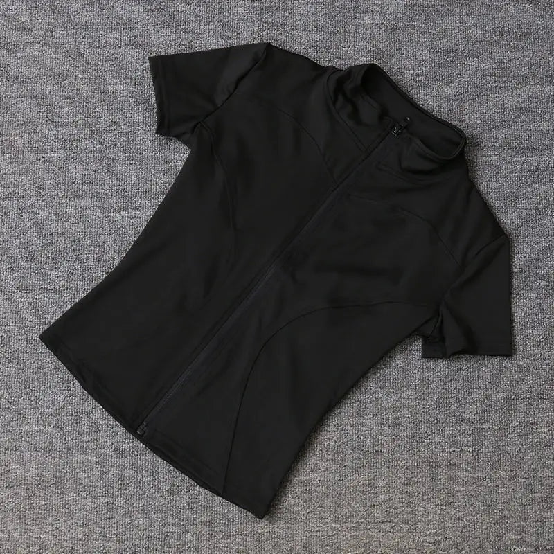 Nyra Performance Zip Tee