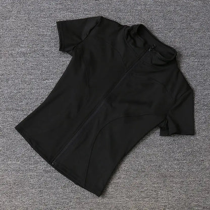 Nyra Performance Zip Tee