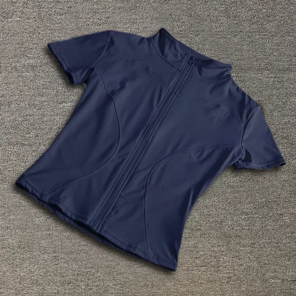 Nyra Performance Zip Tee