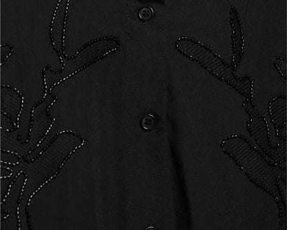 Eviane Embroidered Cotton Shirt