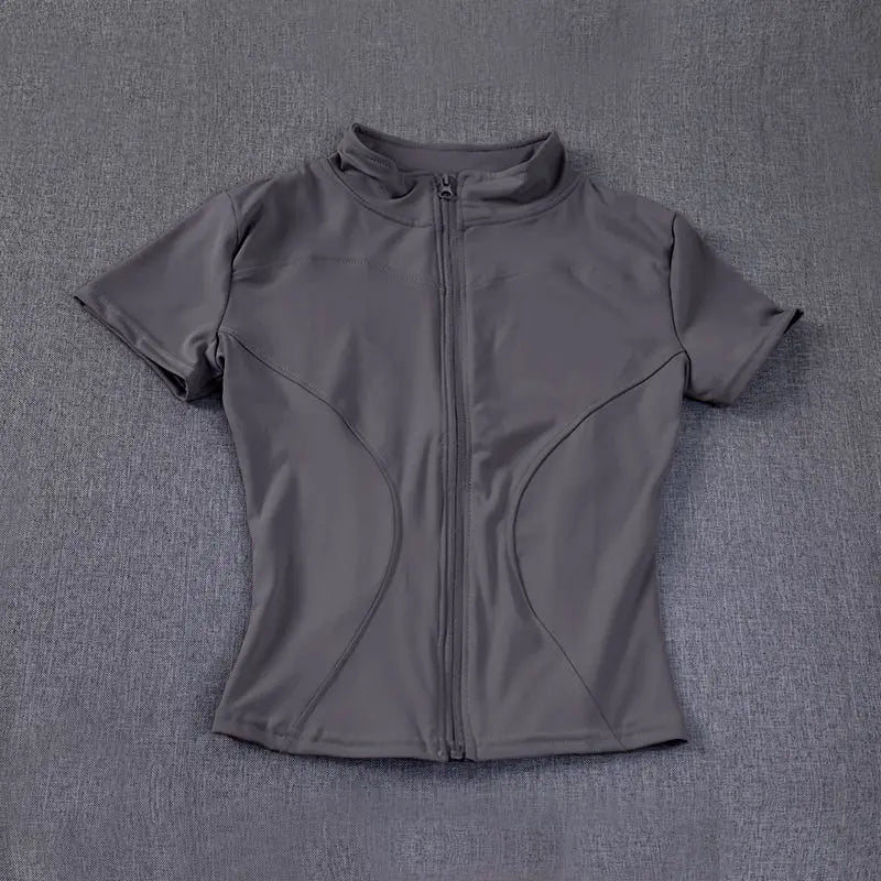 Nyra Performance Zip Tee