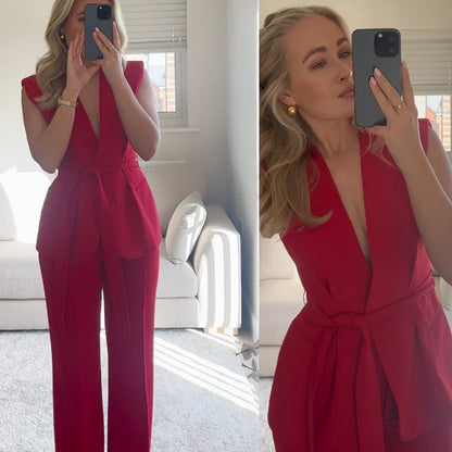 Verel Red Flare Set