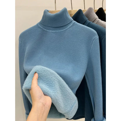 Mirelle High-Neck Wool Layer