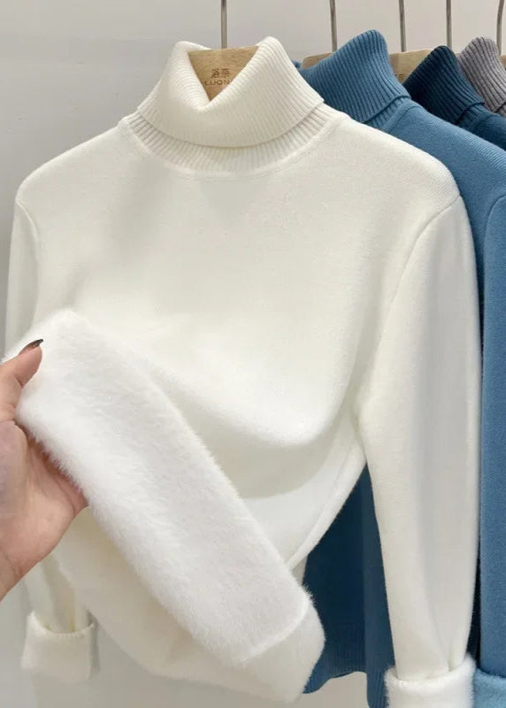 Mirelle High-Neck Wool Layer
