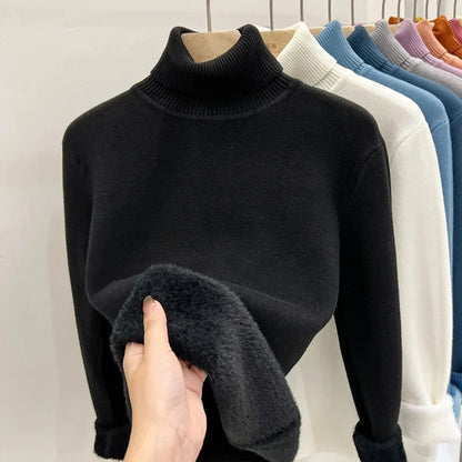 Mirelle High-Neck Wool Layer