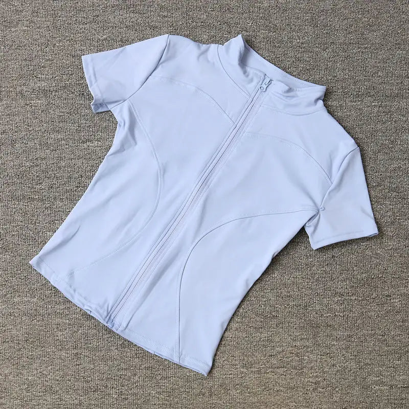 Nyra Performance Zip Tee