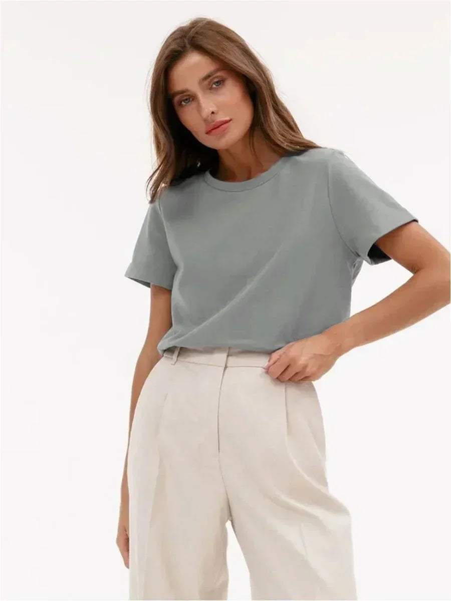 Noelle Essential Cotton Tee