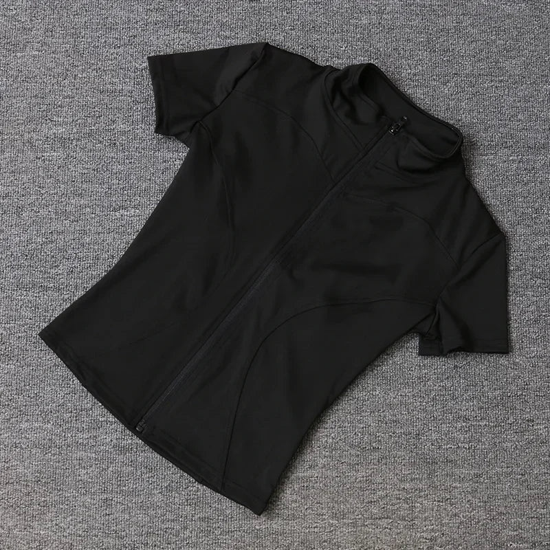 Nyra Performance Zip Tee