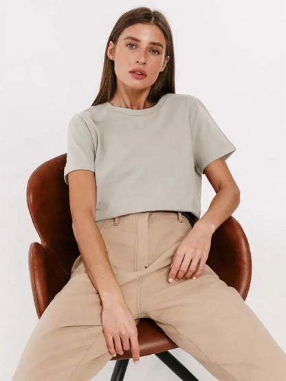 Noelle Essential Cotton Tee