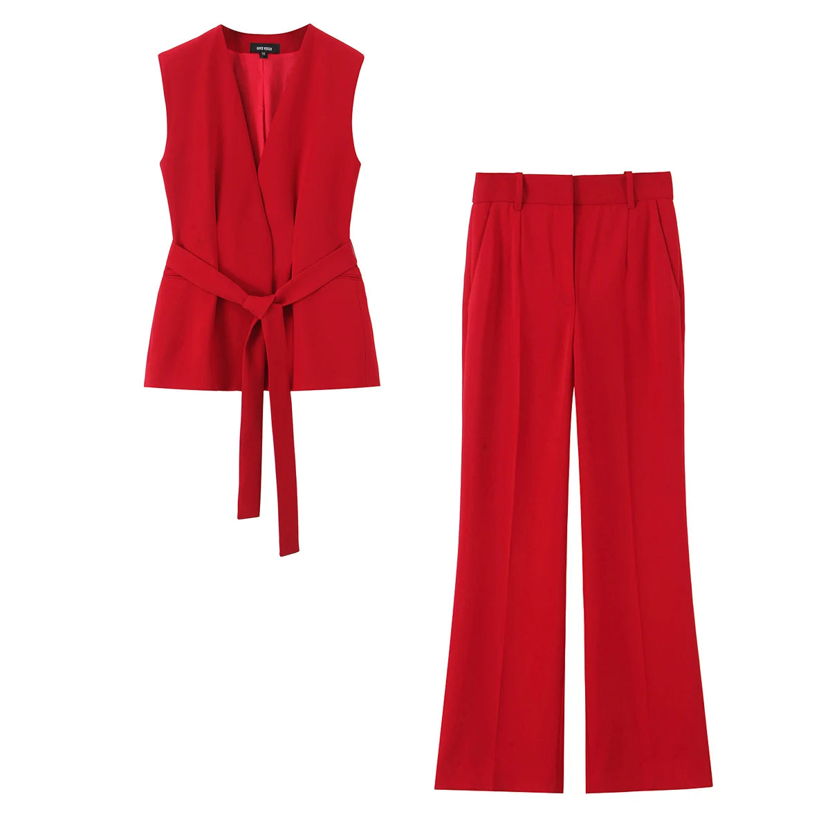 Verel Red Flare Set