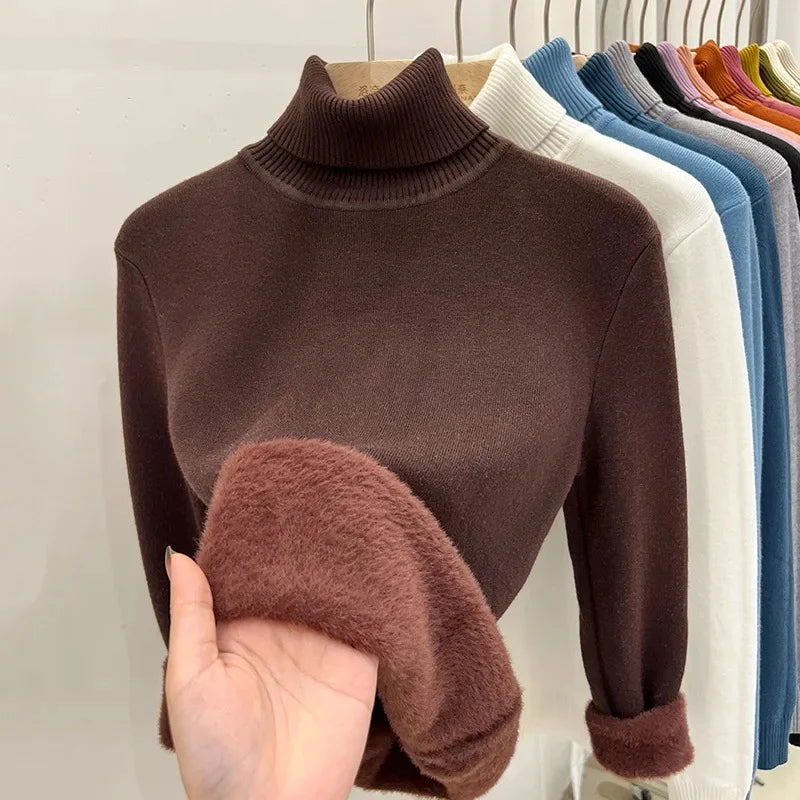 Mirelle High-Neck Wool Layer