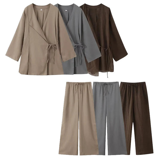Elisia Tie-Waist Co-Ord Set